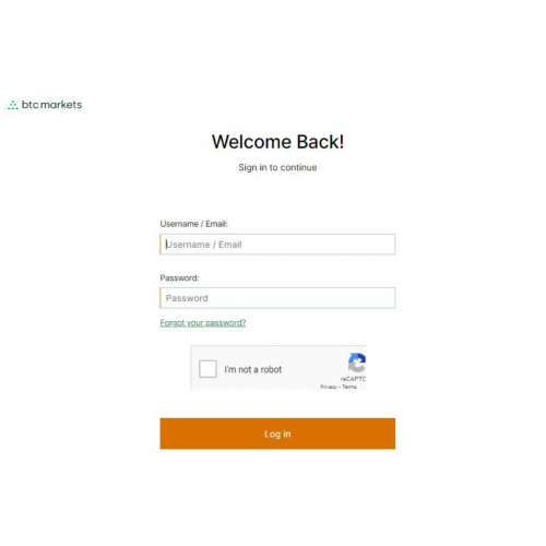 BTCMarkets Login BTCMarkets Login