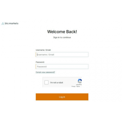 BTCMarkets Login BTCMarkets Login